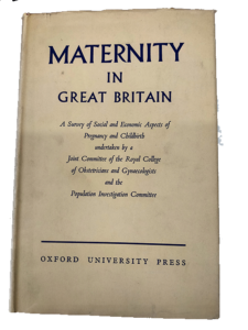 Maternity in Great Britain book cover
